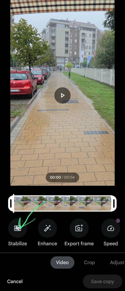  Stabilizacija videa 2 - Smartlife 