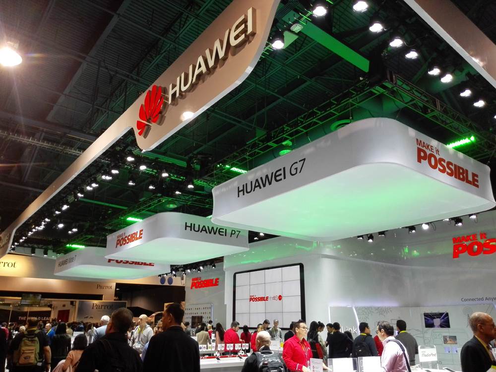  Huawei CES, Las Vegas. 