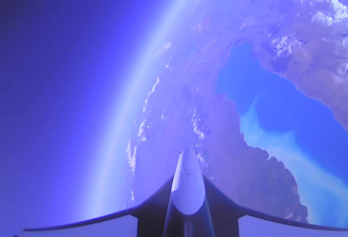  Mk-II Aurora _ avion na raketni pogon _ prvi let _ Foto YouTube Dawn Aerospace (8).jpg - YouTube / Dawn Aerospace 