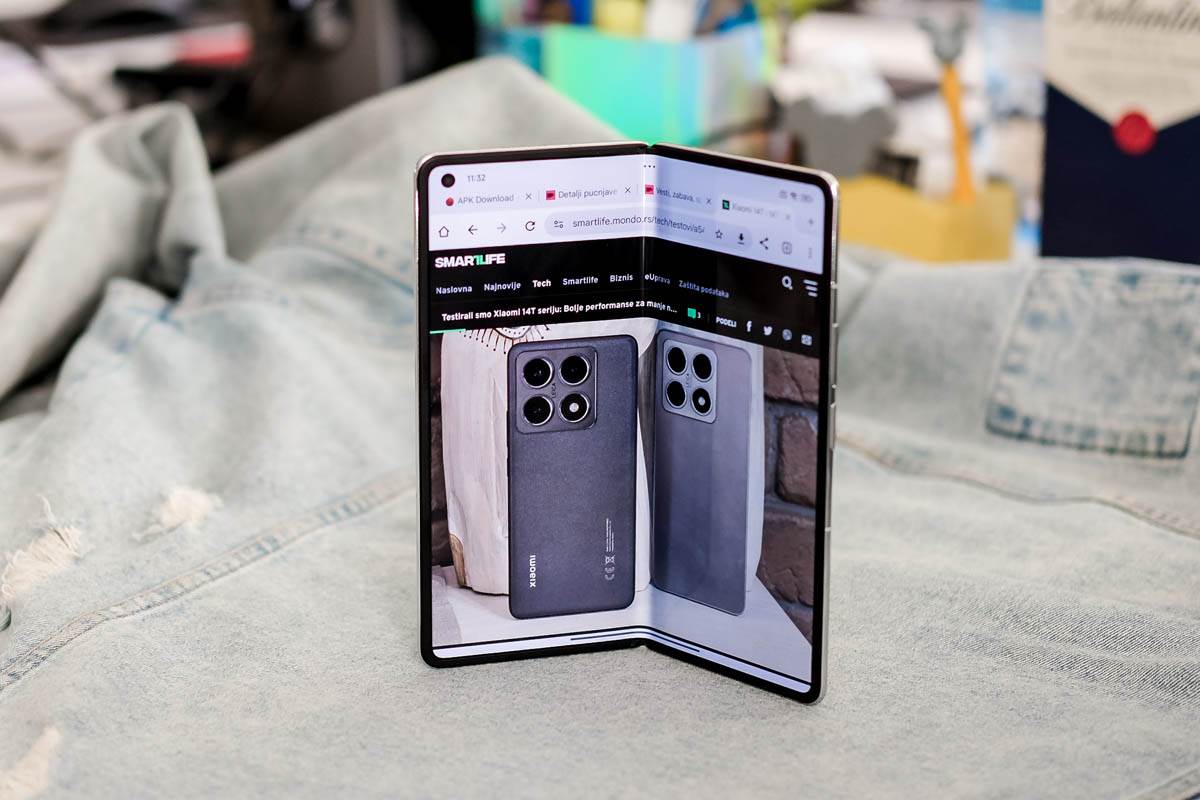 Xiaomi Mix Flip 4 performanse Xiaomi Mix Flip 4 performanse