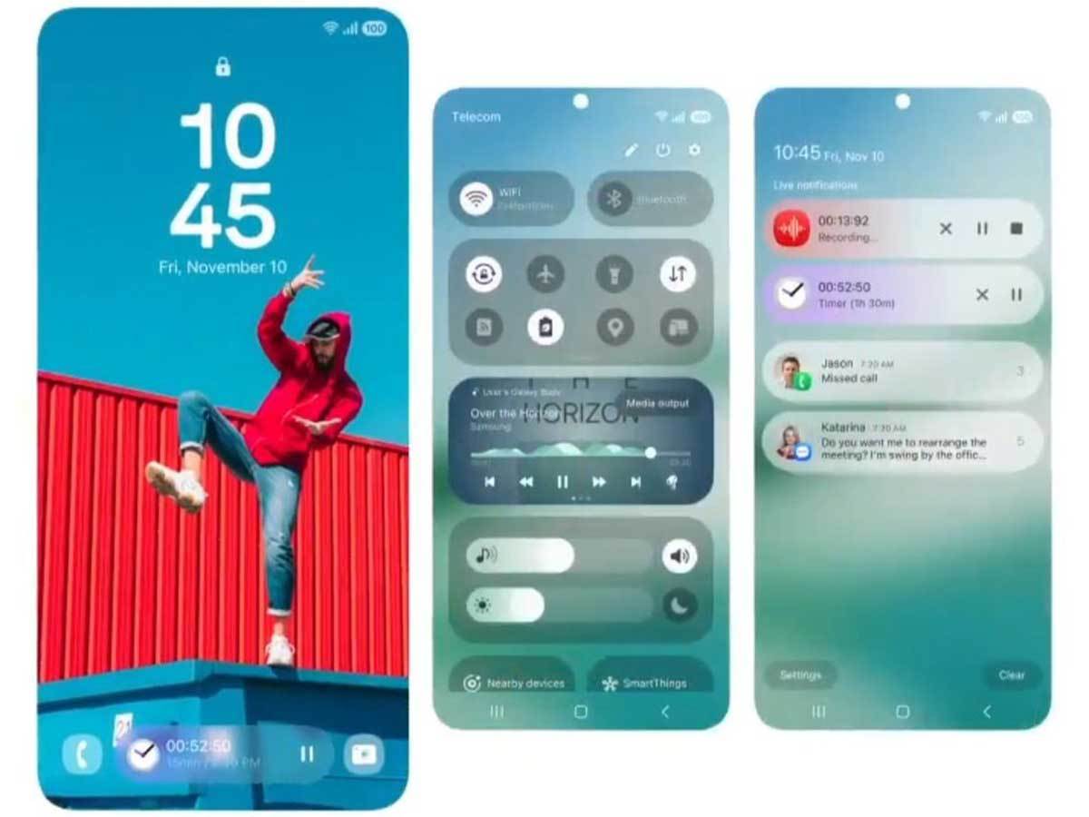 One UI 7 vizuali   One UI 7 vizuali
