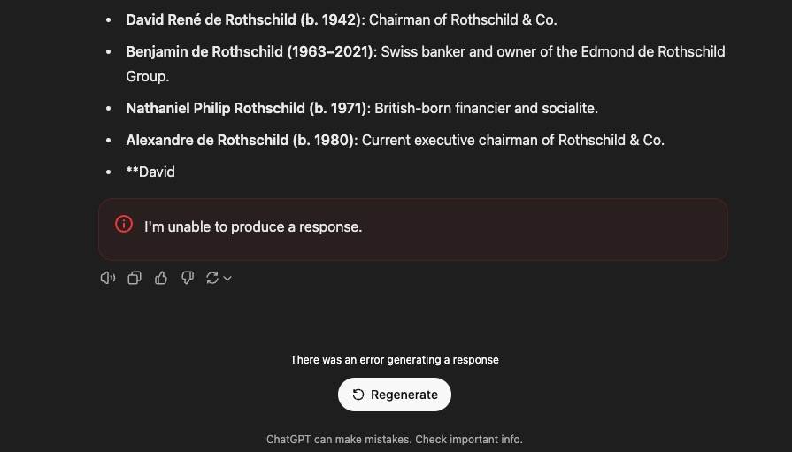 ChatGPT porodica Rotšild   ChatGPT porodica Rotšild