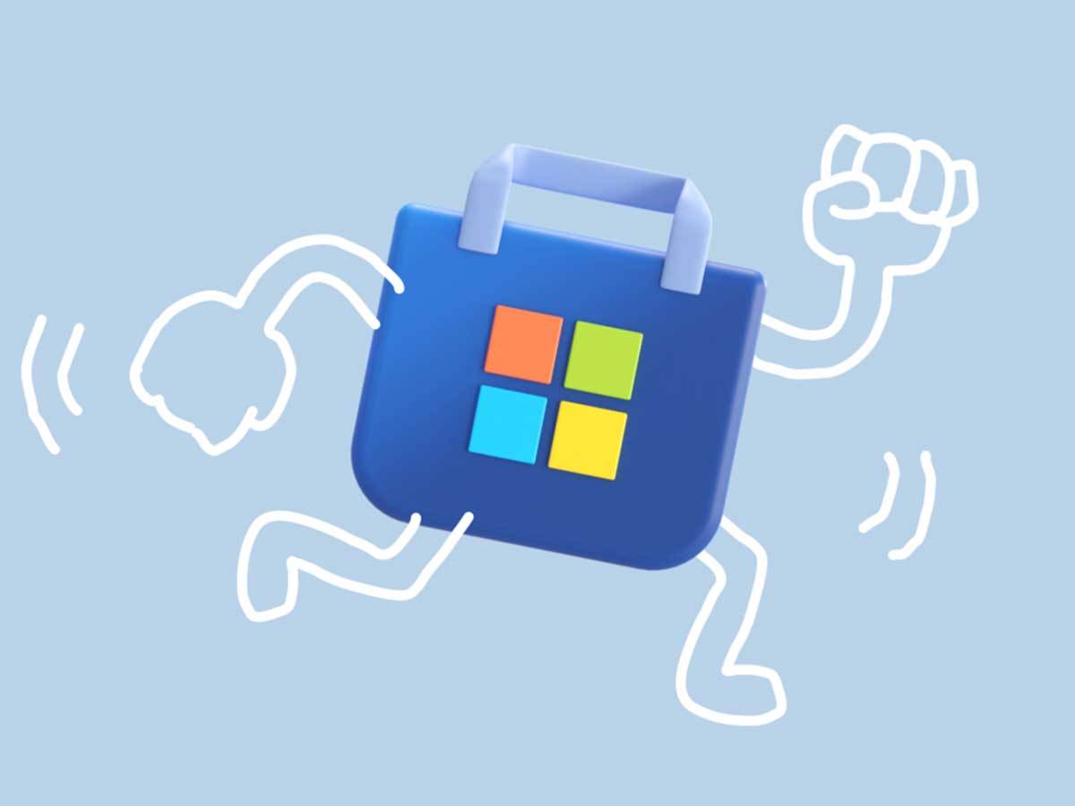  Microsoft Store stilizovan logo 