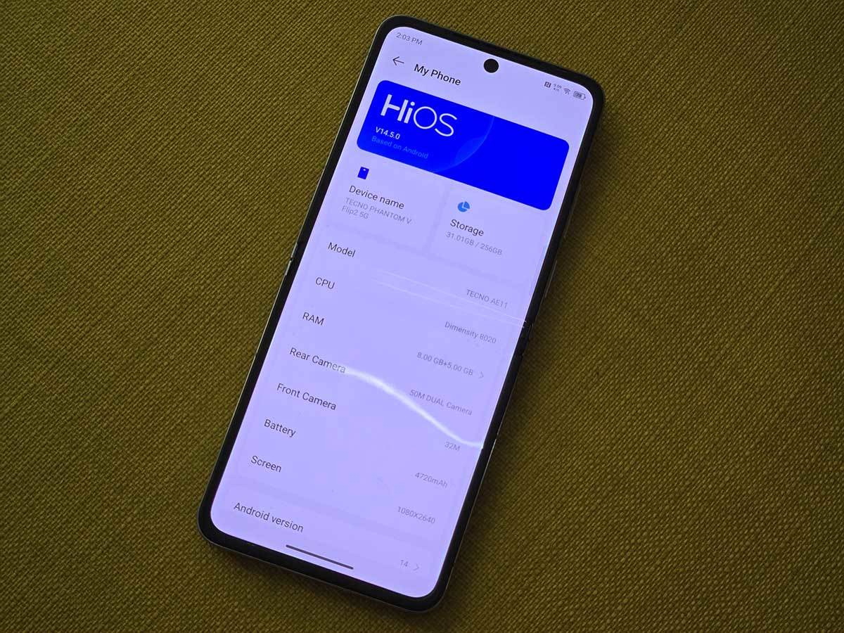 TECNO Phantom V Flip2 HiOS   TECNO Phantom V Flip2 HiOS