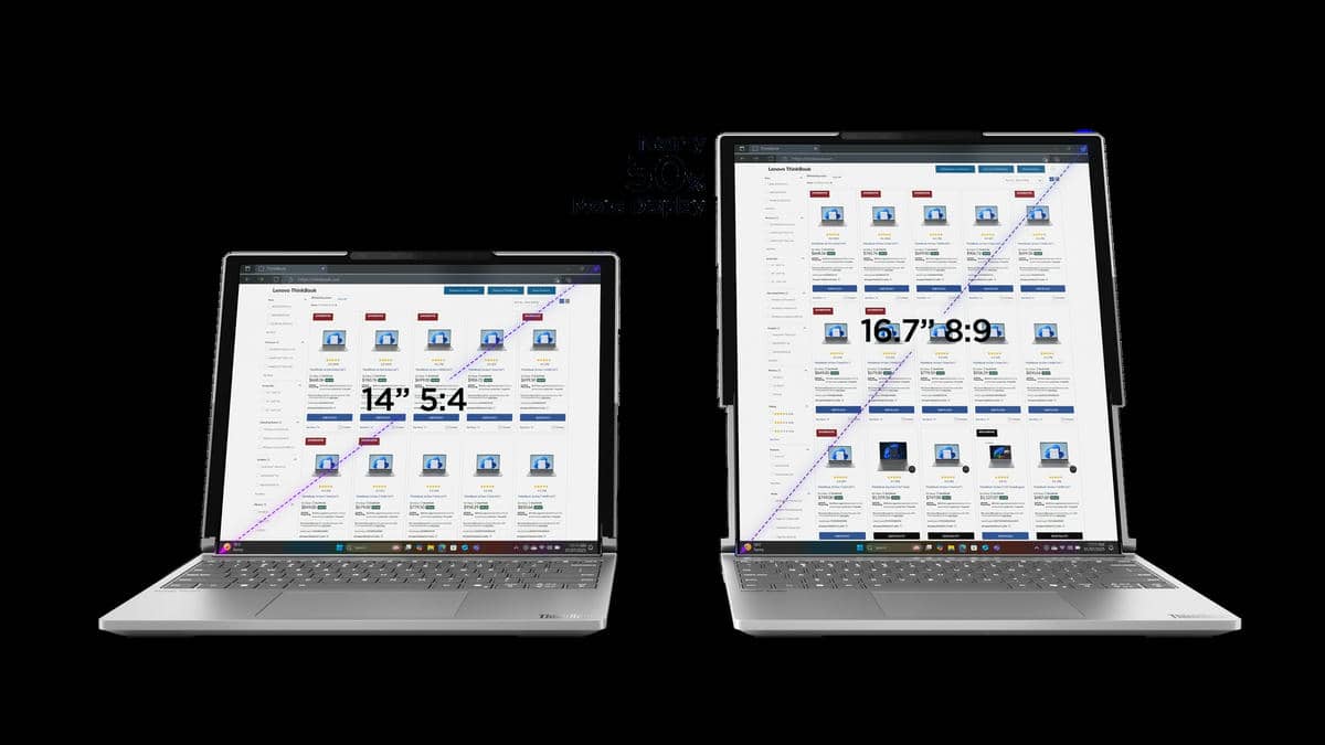 ThinkBook Plus Gen 6 odmotavanje ekrana ThinkBook Plus Gen 6 odmotavanje ekrana