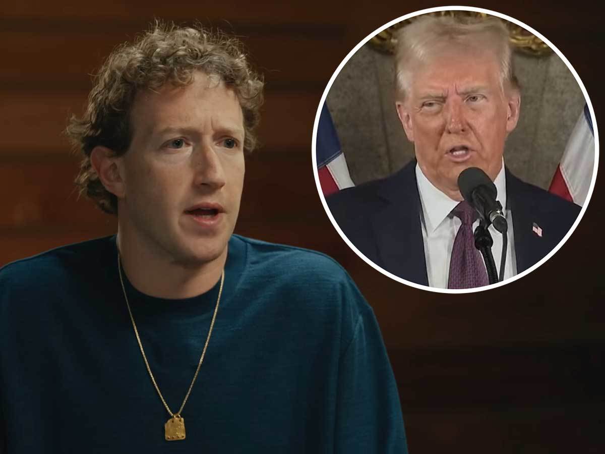 Mark Cukerberg i Donald Tramp   Mark Cukerberg i Donald Tramp