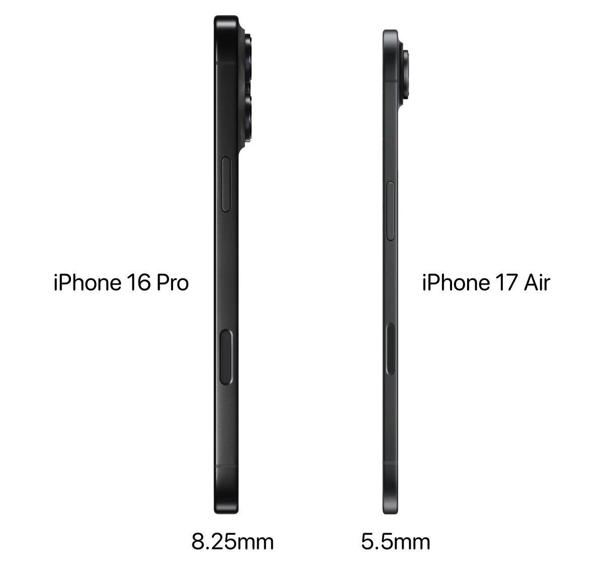iPhone 16 Pro _ iPhone 17 Air _ Render x.com @theonecid.jpg iPhone 16 Pro _ iPhone 17 Air _ Render x.com @theonecid.jpg