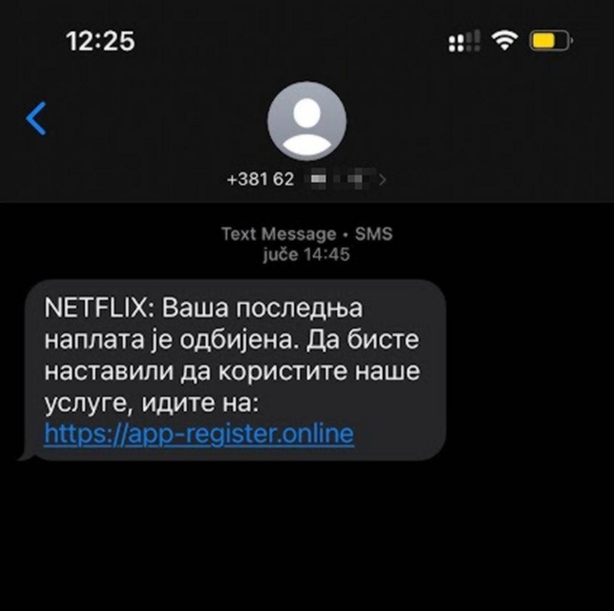  SMS prevara _ Netflix _ Foto PrintScreen (1).jpg - printscreen 
