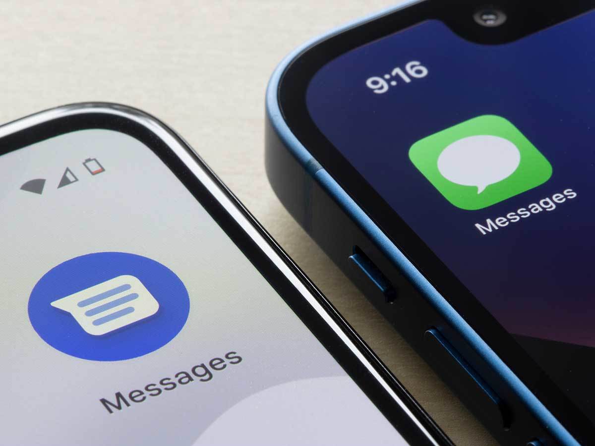  Google Messages i iMessage 