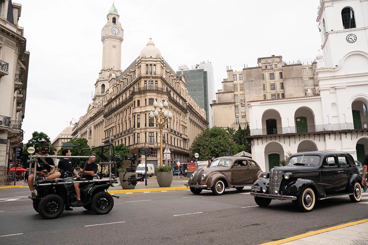 Snimanje filma Ruka pravde u Buenos Ajresu   Snimanje filma Ruka pravde u Buenos Ajresu