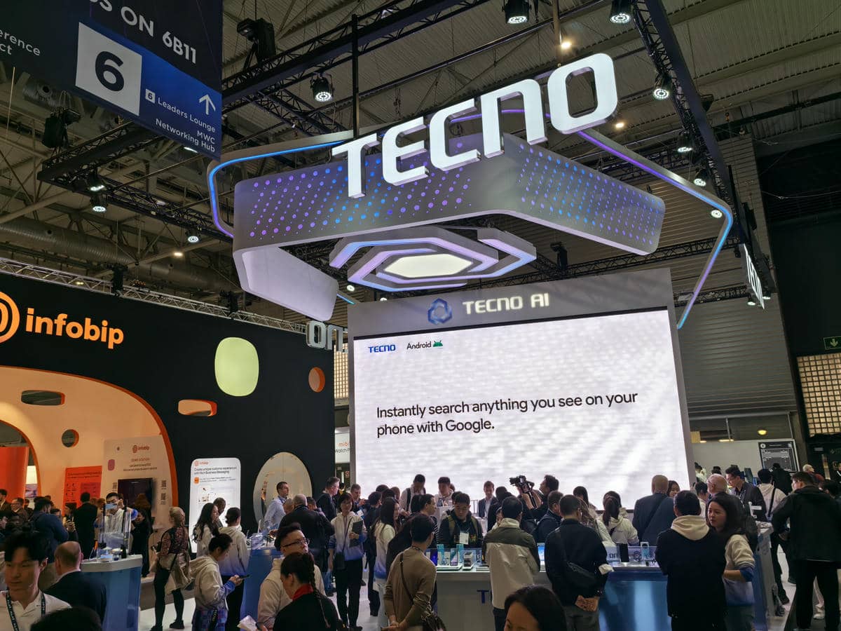 TECNO MWC 2025 štand   TECNO MWC 2025 štand