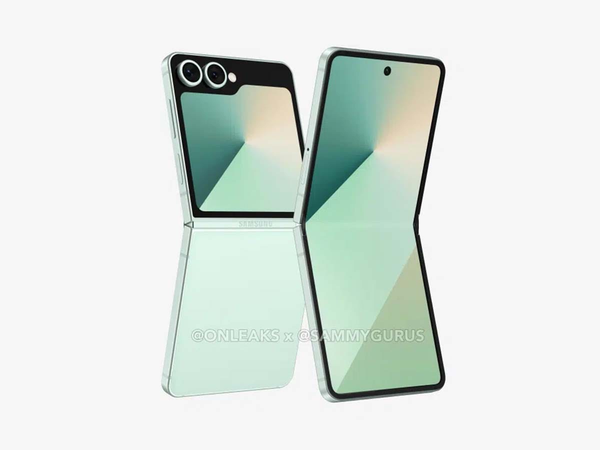 Samsung Galaxy Z Flip7 FE render Samsung Galaxy Z Flip7 FE render