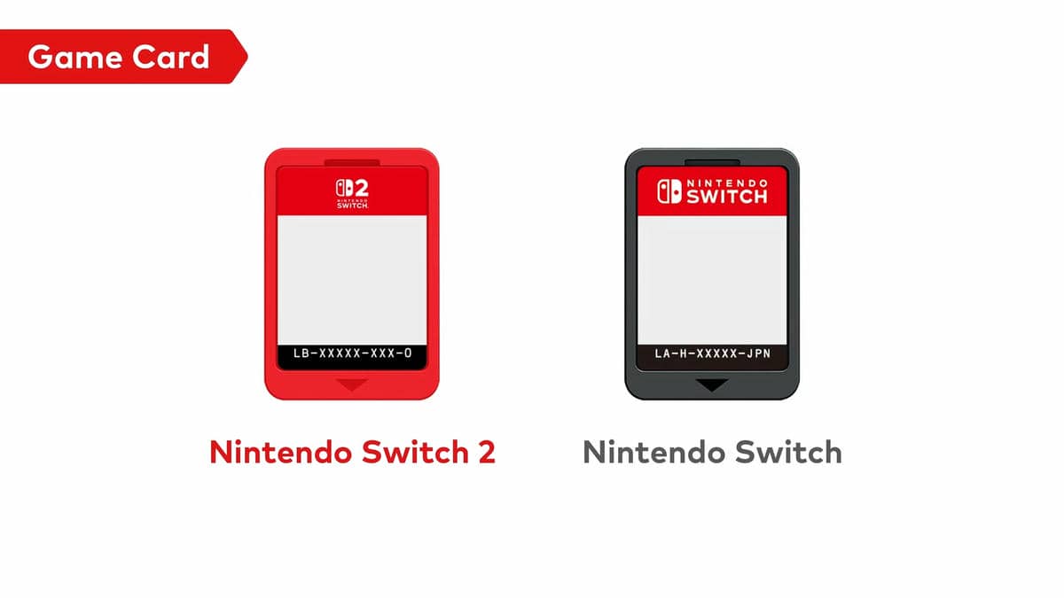 Nintendo Switch 2 vs Nintendo Switch kartice igara Nintendo Switch 2 vs Nintendo Switch kartice igara