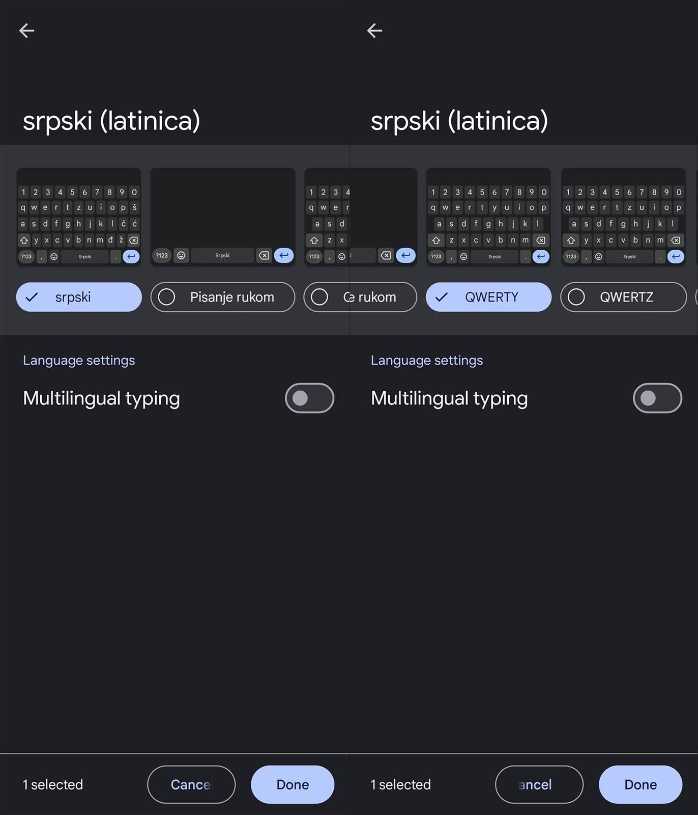 Gboard QWERTY srpska latinica Gboard QWERTY srpska latinica