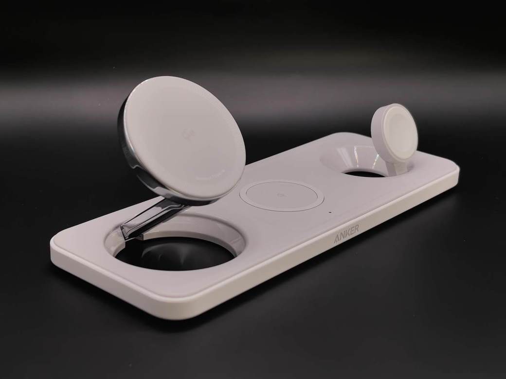 Anker MagGo Wireless Charging Station 3 in 1 recenzija Anker MagGo Wireless Charging Station 3 in 1 recenzija
