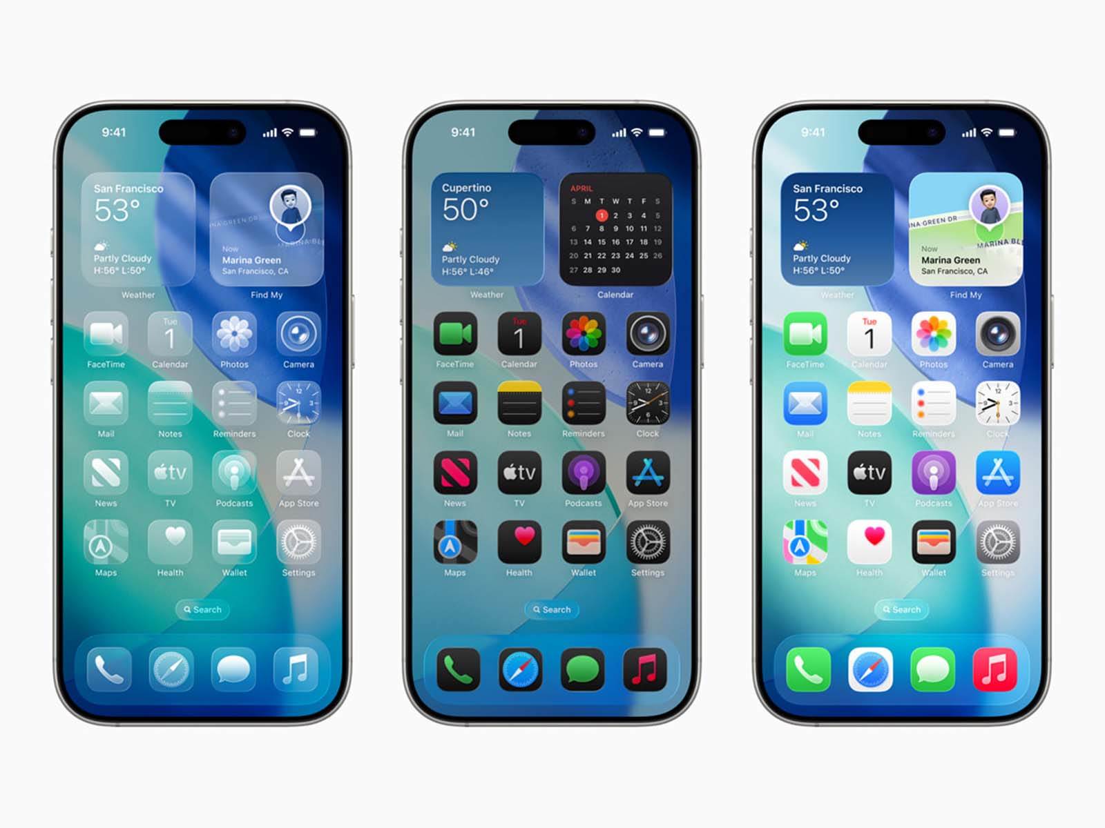 iOS 26 stakleni dizajn iOS 26 stakleni dizajn