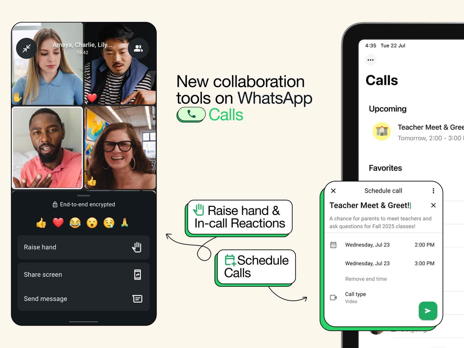  WhatsApp zakazivanje poziva 