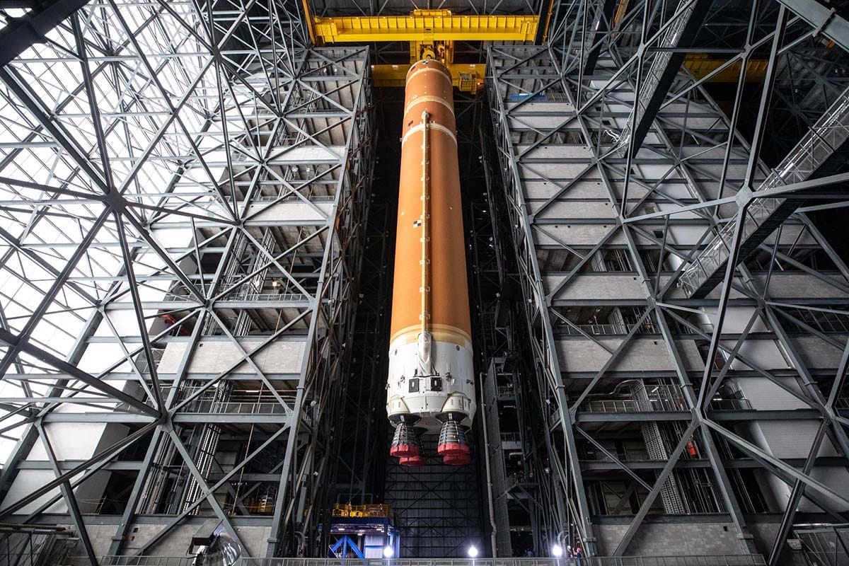  SLS raketa za Artemis II misiju 