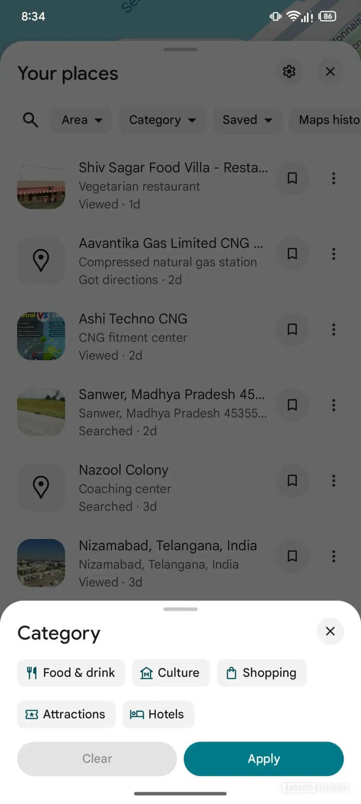 Google-Maps-Your-recent-places-4-scaled.jpg.jpg - AssembleDebug / Android Authority   Google-Maps-Your-recent-places-4-scaled.jpg.jpg - AssembleDebug / Android Authority