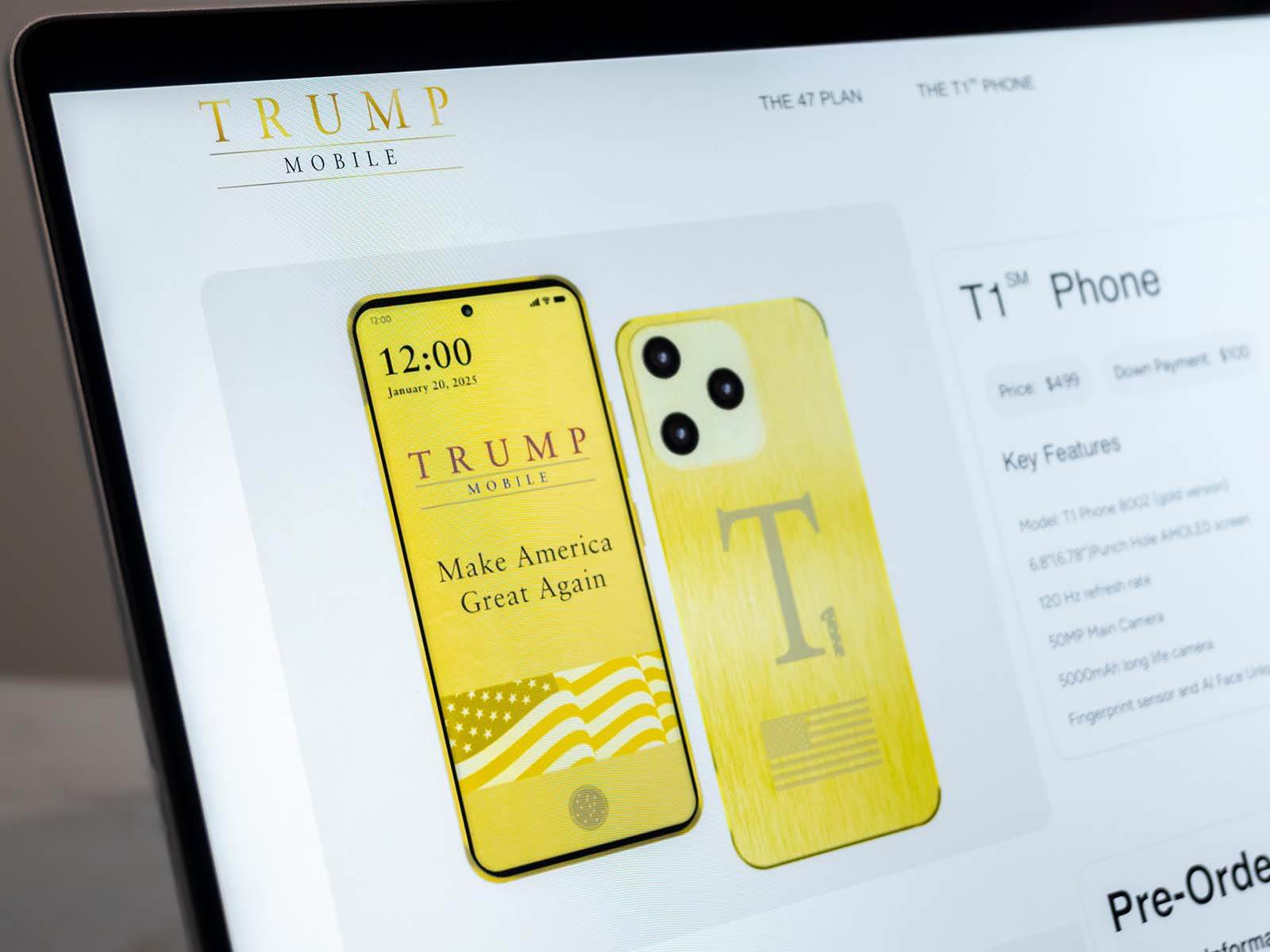  T1 Phone Trump Mobile 