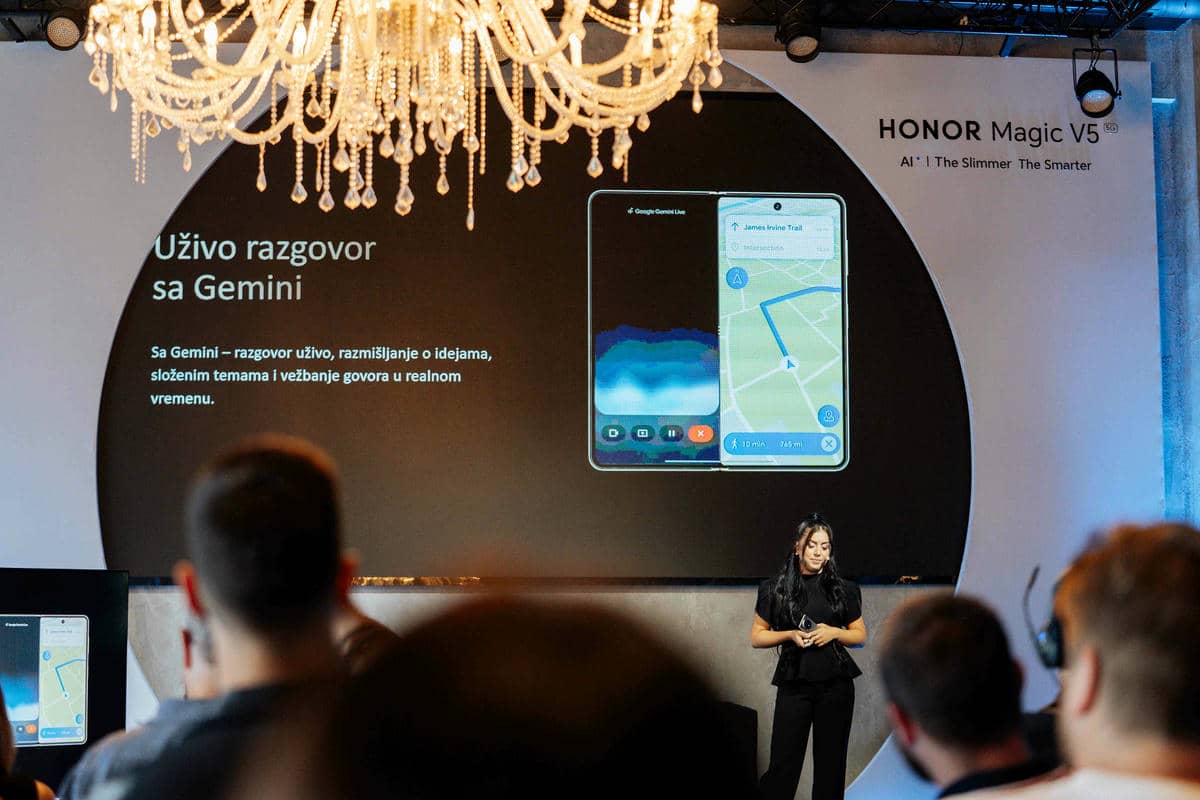 HONOR Magic V5 - Gemini asistent HONOR Magic V5 - Gemini asistent