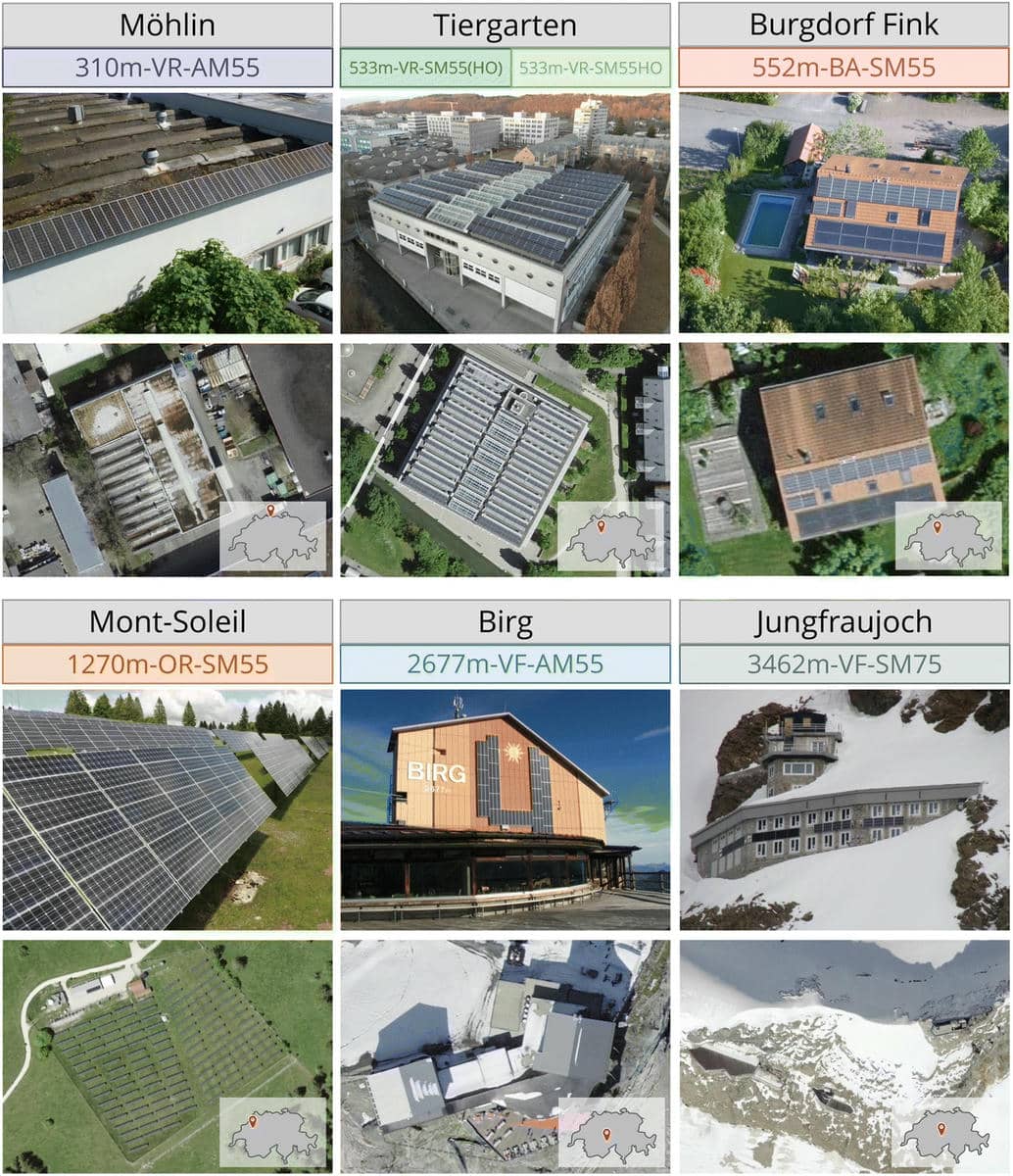 Stari solarni paneli u Švajcarskoj Stari solarni paneli u Švajcarskoj