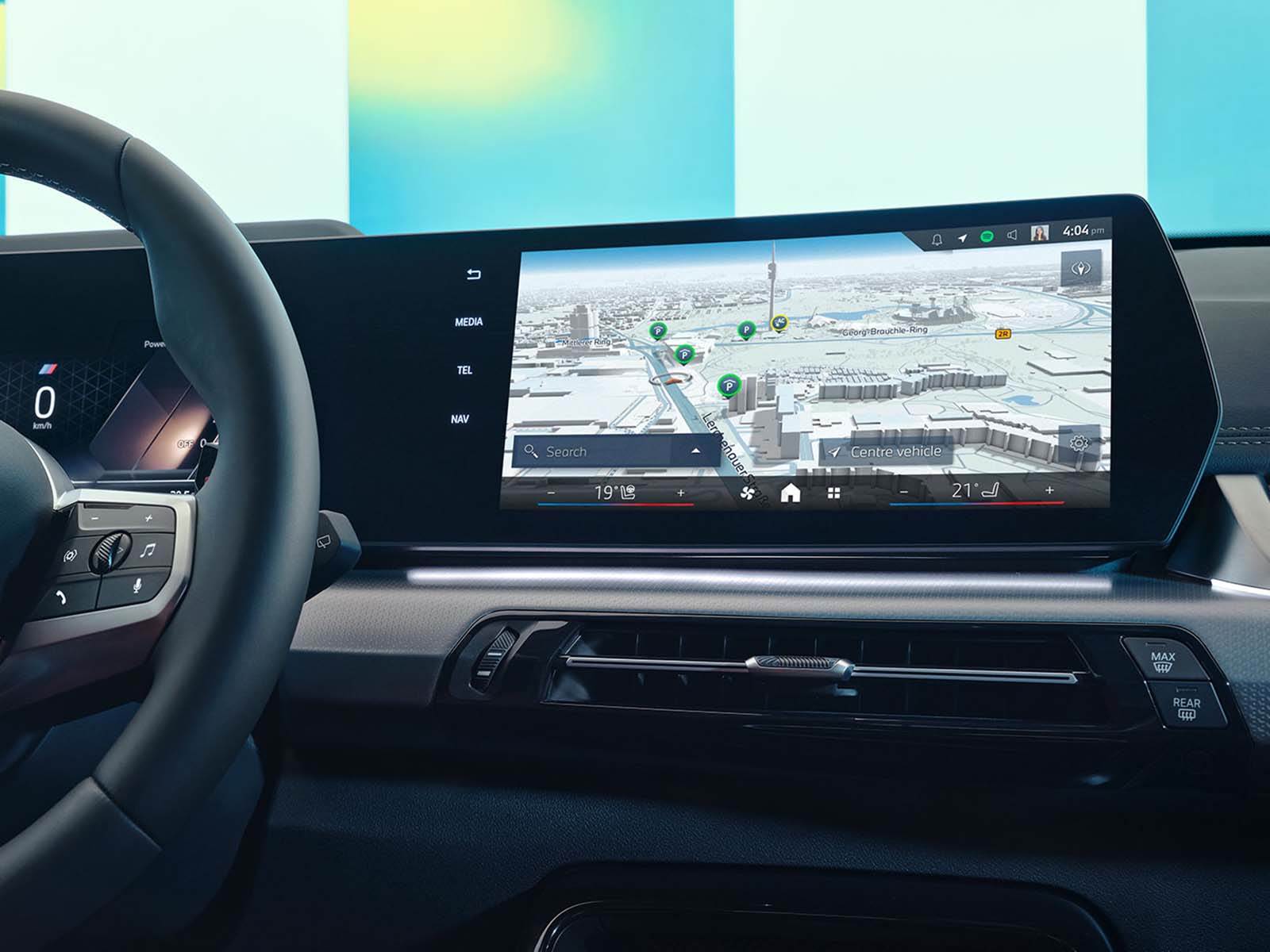  Navigacija u BMW automobilu 