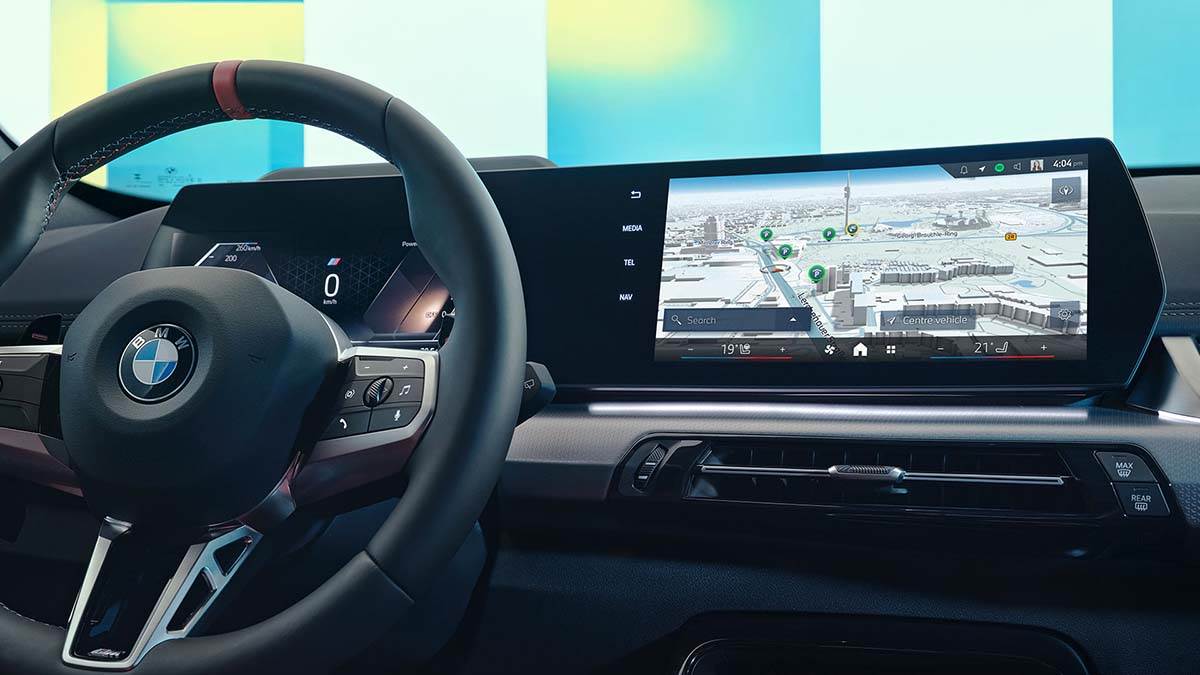  Navigacija u BMW automobilu 