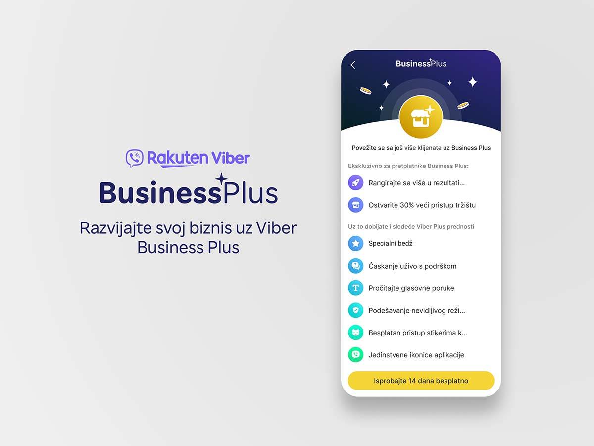 Viber Business Plus u Srbiji Viber Business Plus u Srbiji