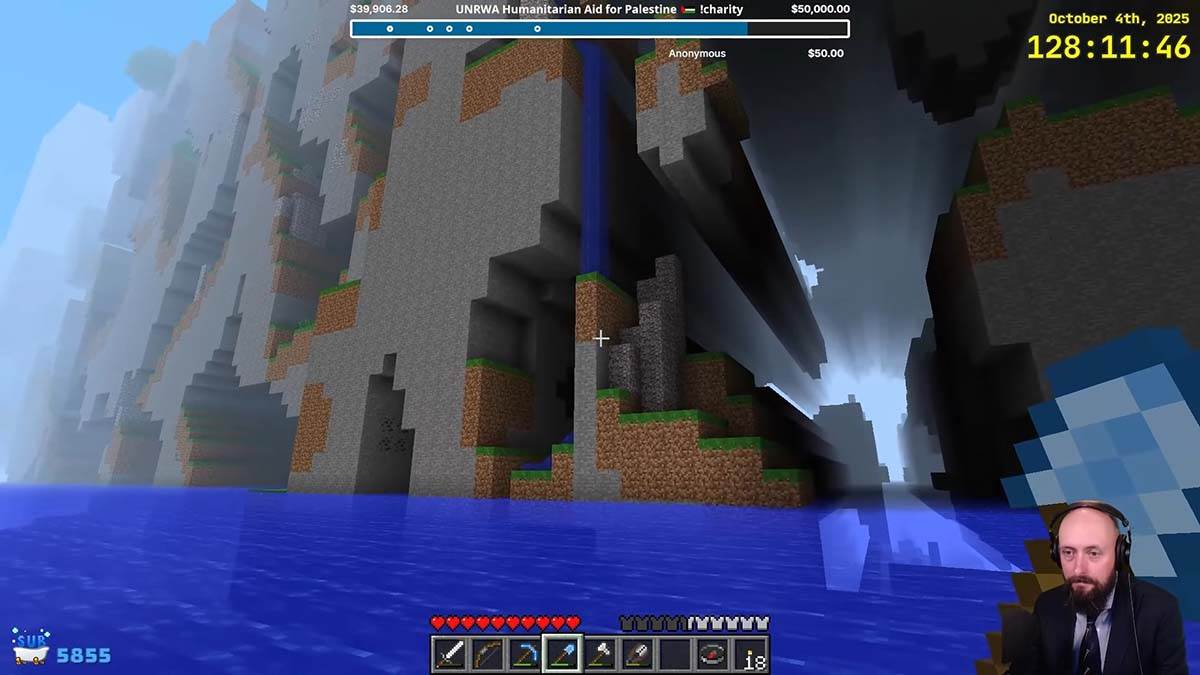  Far Lands zona na kraju Minecraft mape 