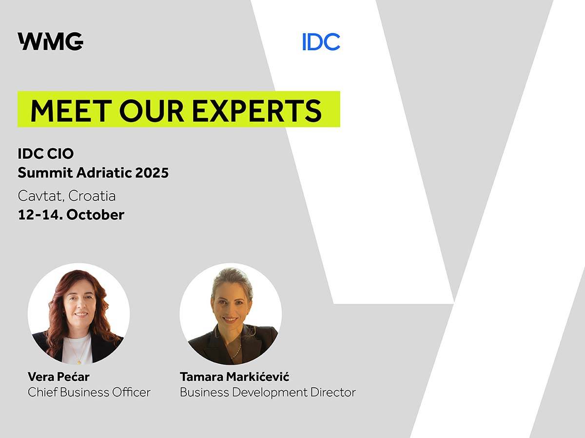  WMG na IDC CIO Summitu 2025 