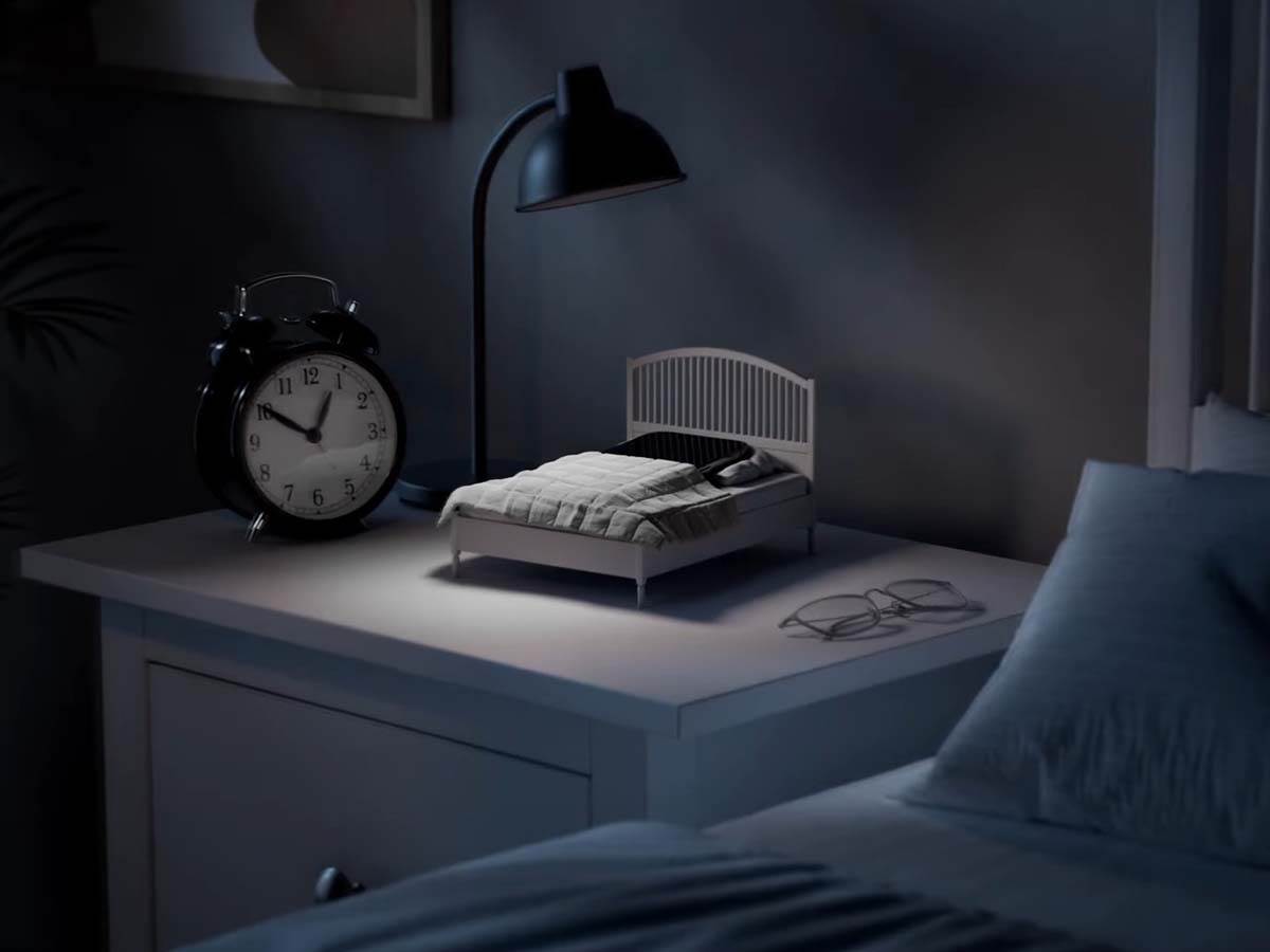 IKEA minijaturni krevet Phone Sleep Collection IKEA minijaturni krevet Phone Sleep Collection