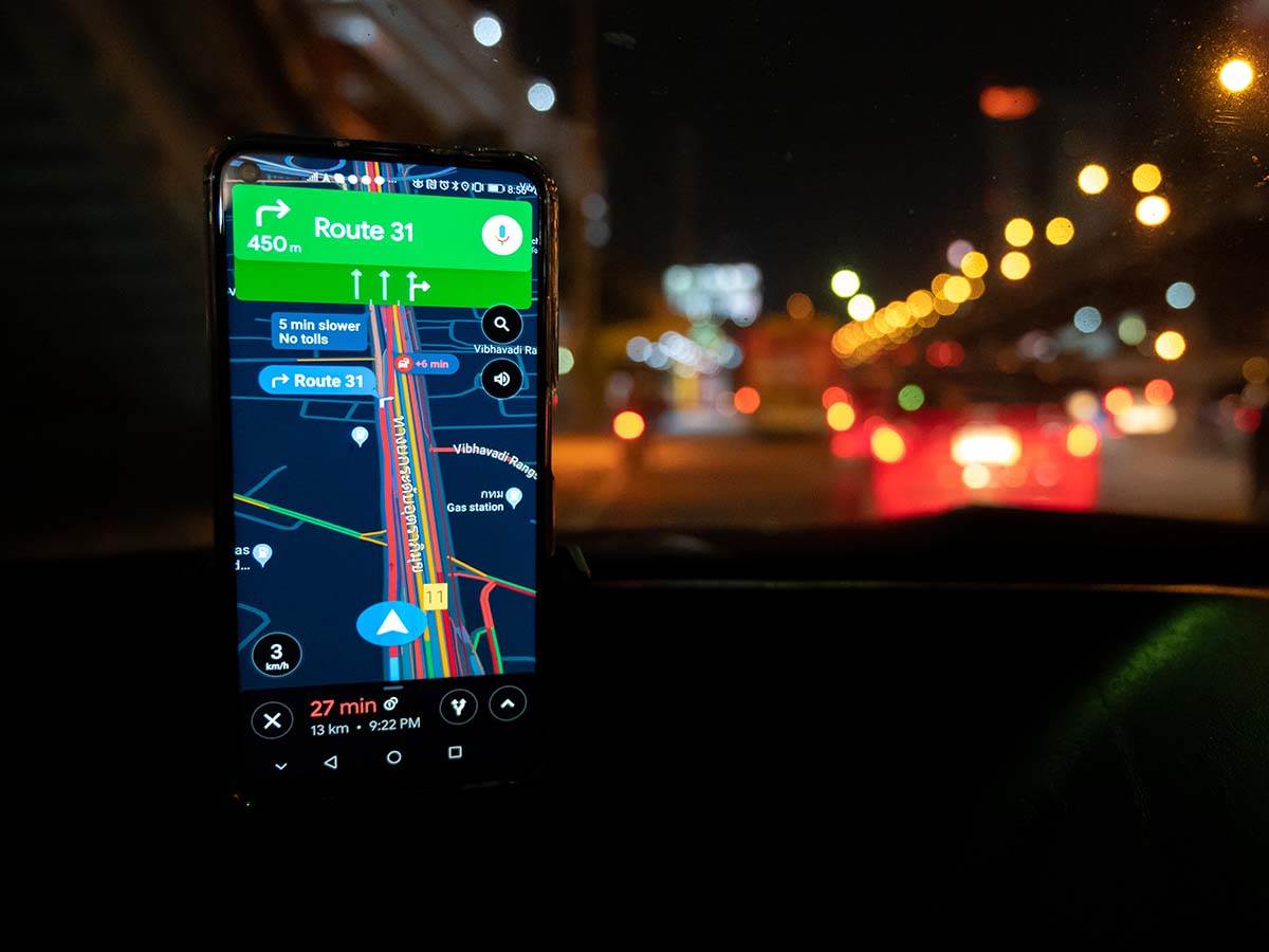  Google Maps tamna tema 