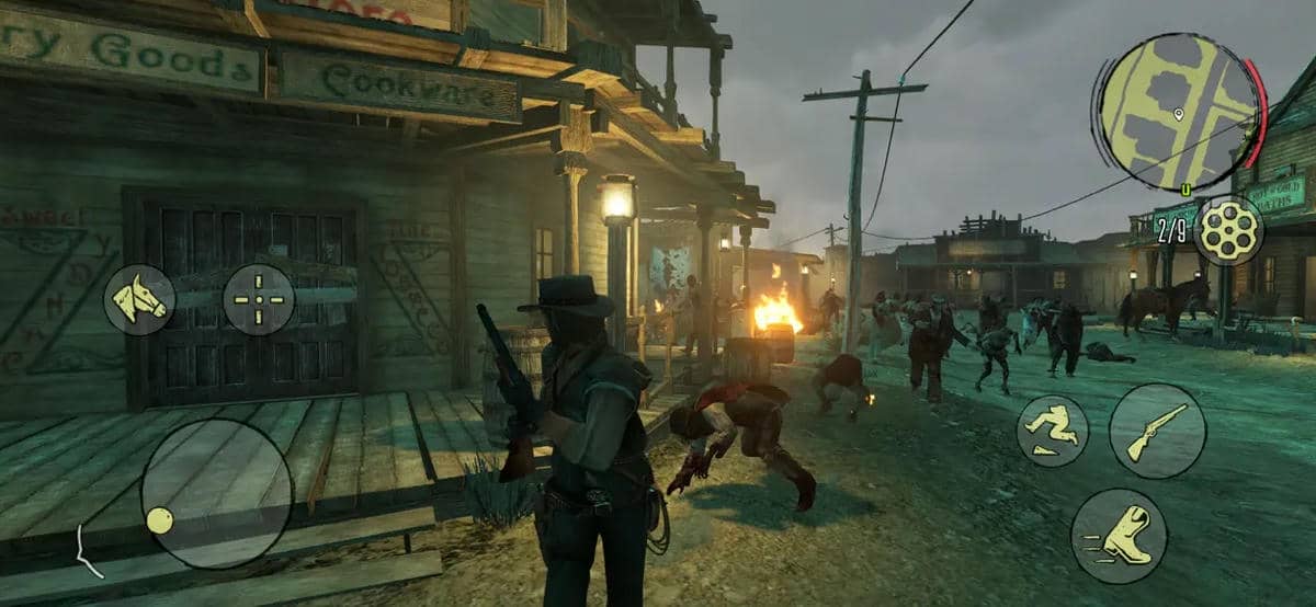 Red Dead Redemption mobilne kontrole 