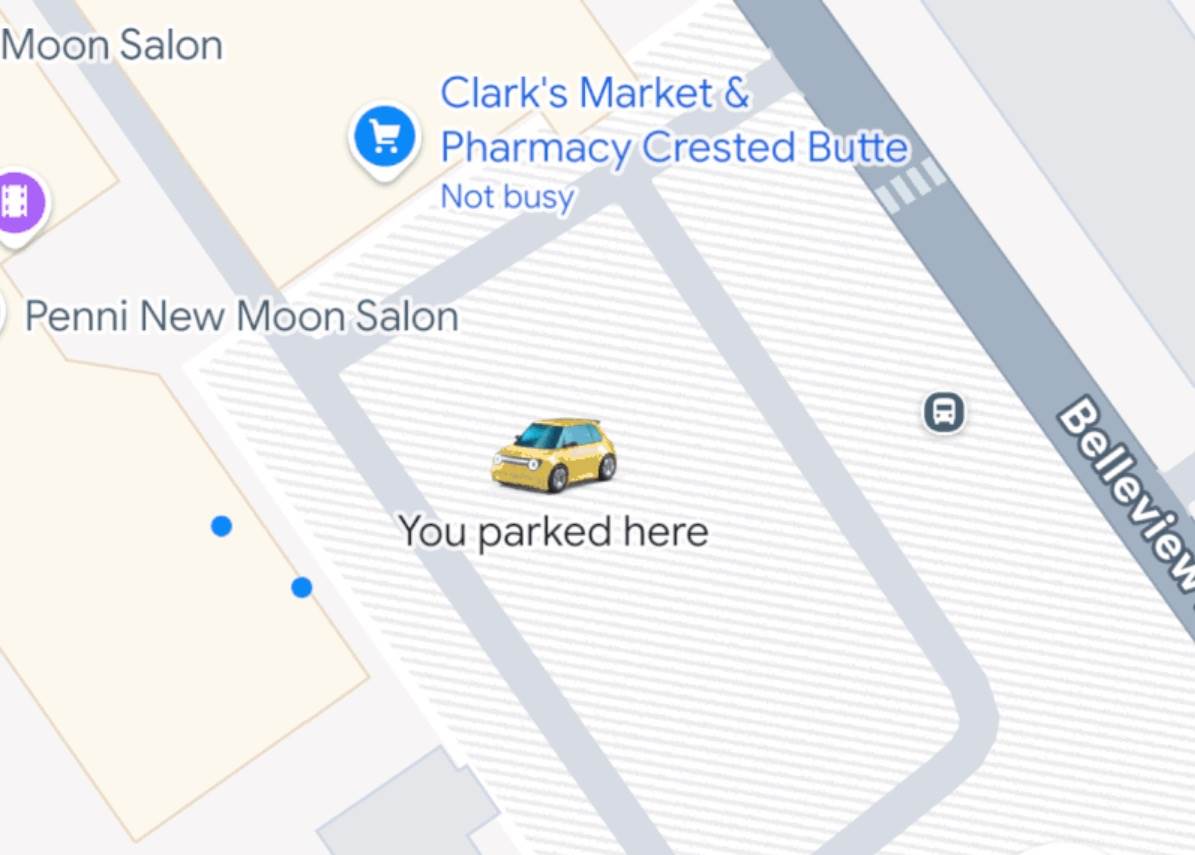  Google Maps lokacija parkinga 