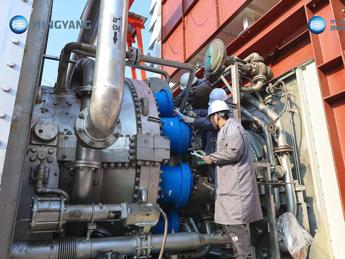  MingYang prva gasna turbina na čist vodonik 