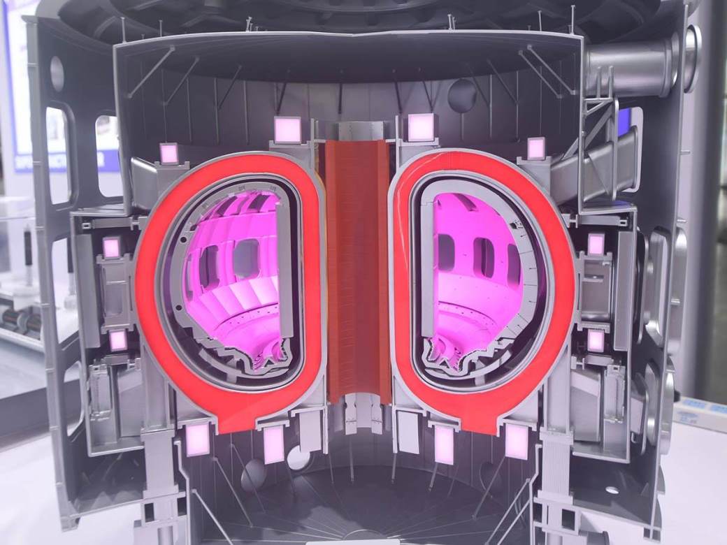  Kina model fuzionog reaktora 