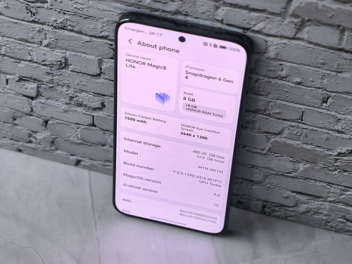  HONOR Magic8 Lite MagicOS 