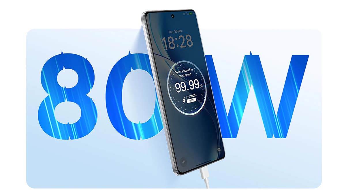  realme P4 Power 80 W punjenje 
