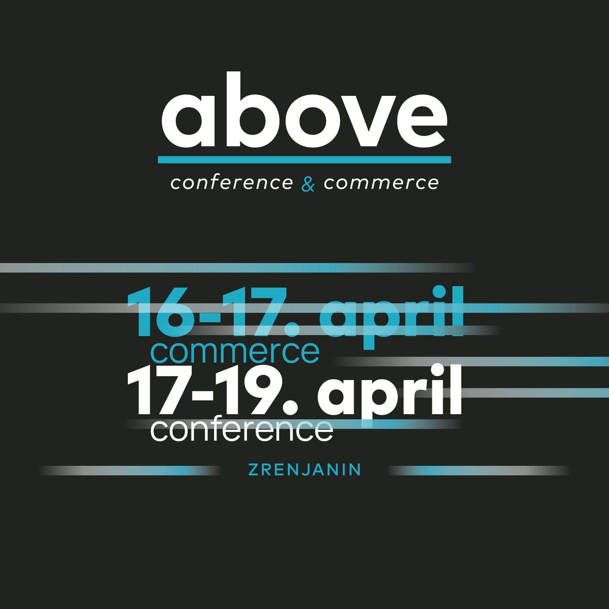  Above conference i commerce u aprilu 