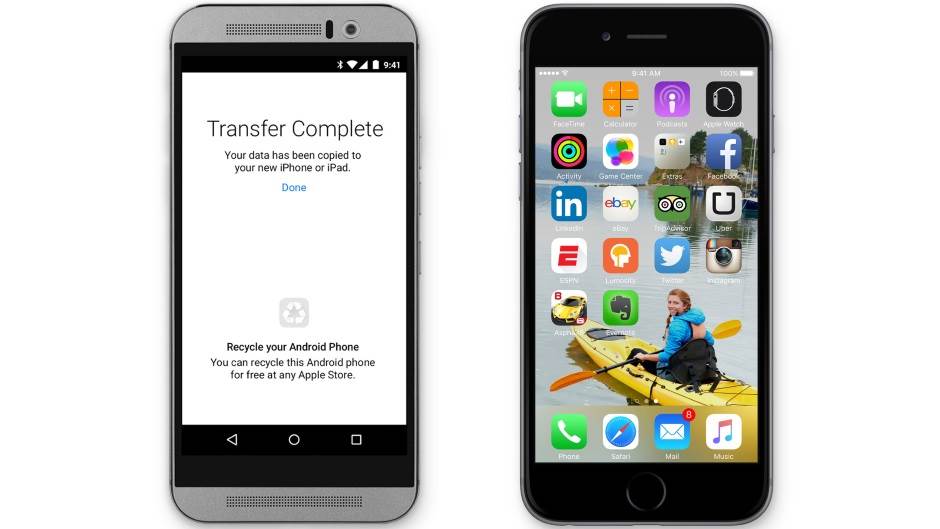  Move to iOS. 