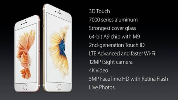  iPhone 6S i iPhone 6S Plus specifikacije. 
