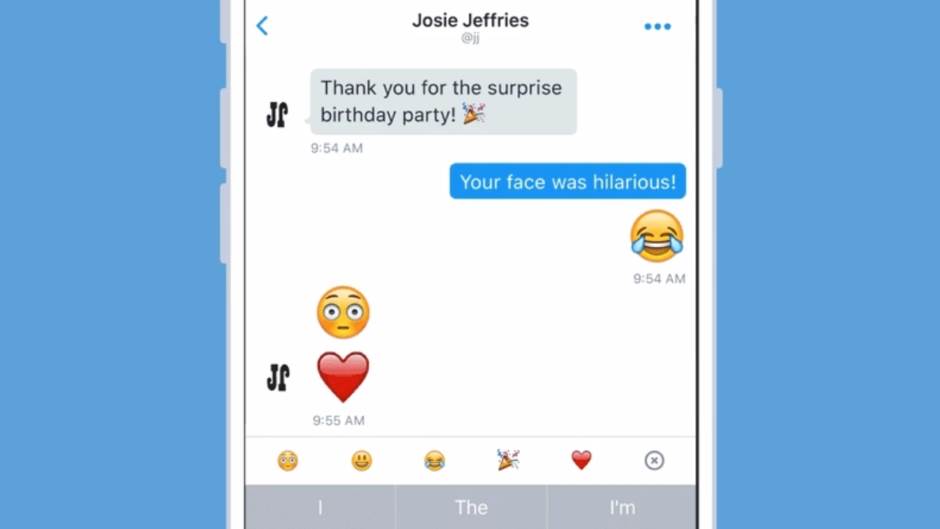  Twitter Super Sized Emoji, Twitter, Emoji, Twitter DM, Twitter stickers, Twitter emotikoni, Tviter, Tvitovi, Tvit 