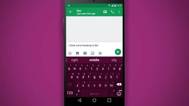  SwiftKey Neural - the world's first neural network keyboard 