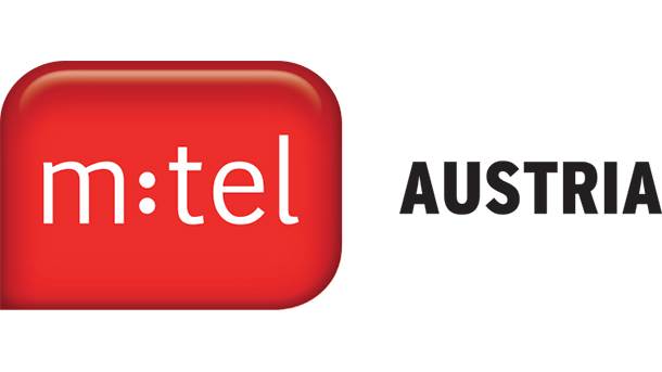  m:tel Austria logo. 