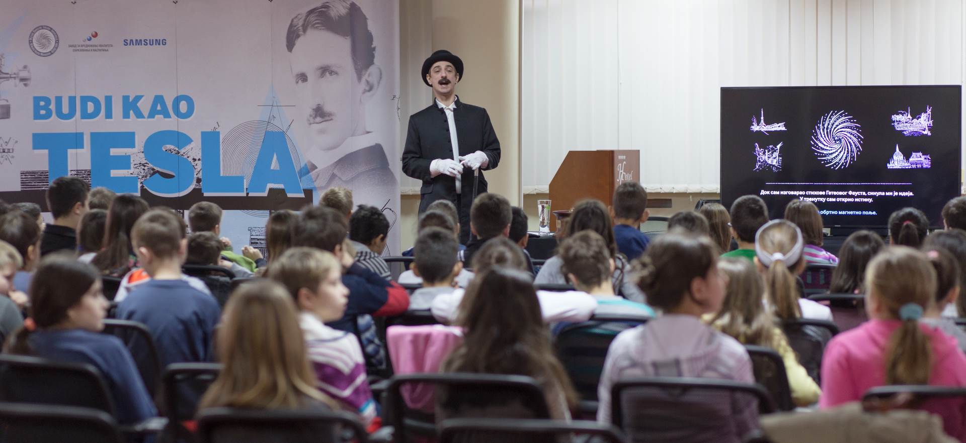   - Budi kao Tesla. 