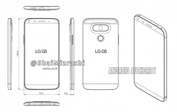  Navodno je ovo dizajn i izgled LG G5. 