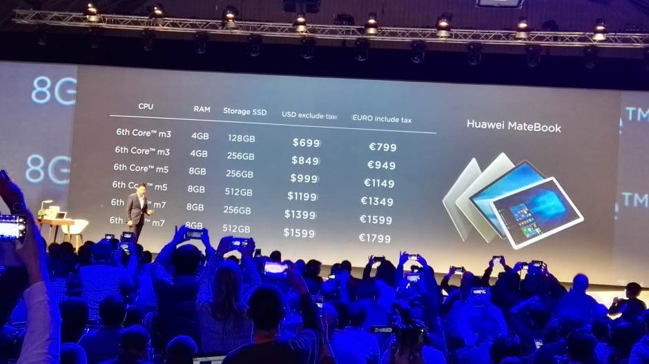 Huawei MateBook MWC 2016 Barselona, MateBook, Tableti, Tablet, Huawei 