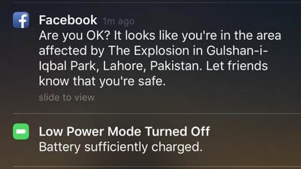  Facebook Safety Check Pakistan 