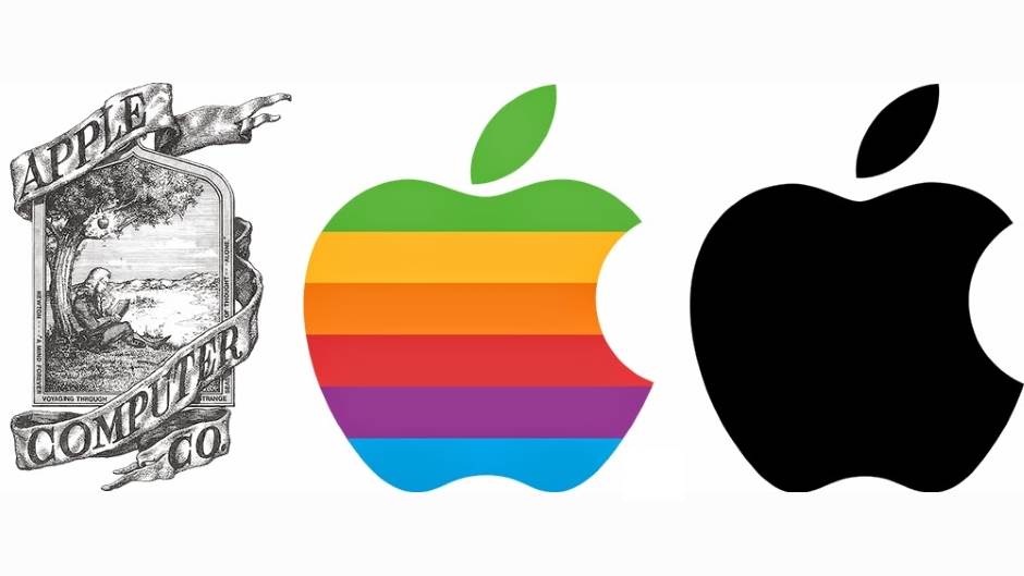  Razvoj Apple logotipa. 